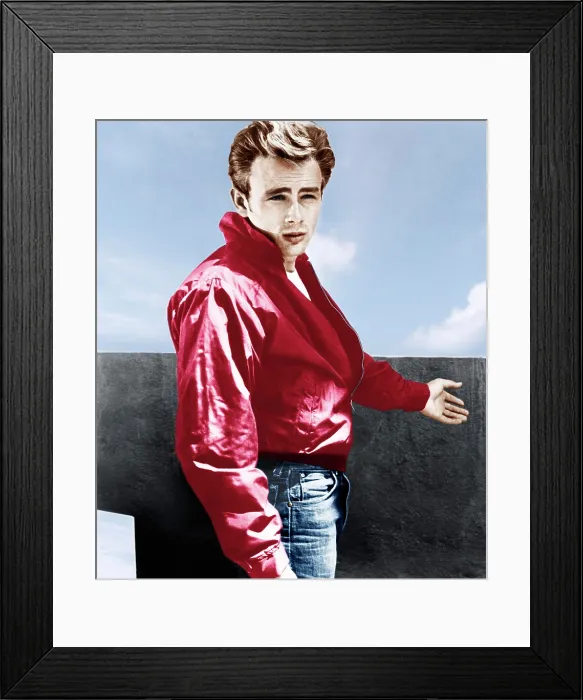 Framed Print : REBEL WITHOUT A CAUSE, James Dean, 1955