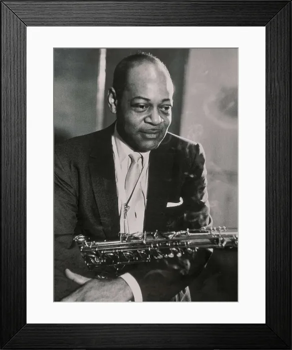 Framed Print : HAWKINS, Coleman (1904-1969). AISA / Everett Collection**US SALES ONLY**