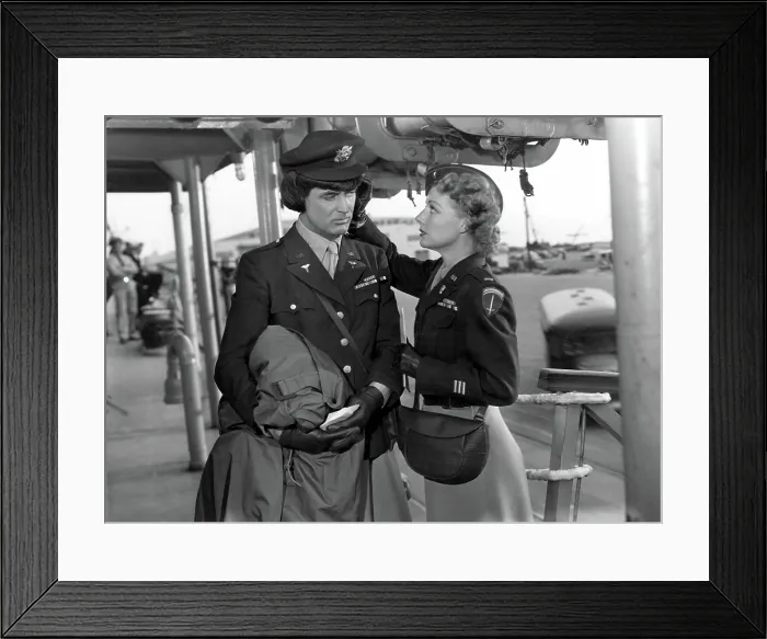 Framed Print : I WAS A MALE WAR BRIDE, Cary Grant, Ann Sheridan, 1949, TM and Copyright 20th Century Fox Film Corp. All rights reserved Framed Print : I WAS A MALE WAR BRIDE, Cary Grant, Ann Sheridan, 1949, TM and Copyright 20th Century Fox Film Corp. All rights reserved