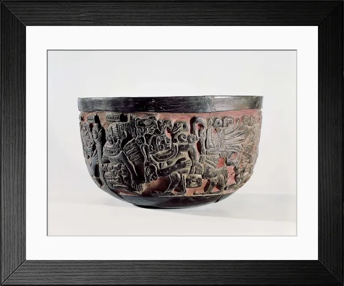 Framed Print : Vessel. 6th-9th c. Terra-cotta. MEXICO. Mexico City. National Museum of Anthropology. Proc: MEXICO. VERACRUZ. El Tajn. AISA / Everett Collection**US SALES ONLY** Framed Print : Vessel. 6th-9th c. Terra-cotta. MEXICO. Mexico City. National Museum of Anthropology. Proc: MEXICO. VERACRUZ. El Tajn. AISA / Everett Collection**US SALES ONLY**
