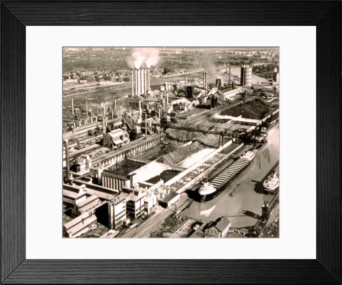 Framed Print : Ford Motor Co. River Rouge Plant, 1940s. Courtesy: CSU Archives  /  Everett Collection