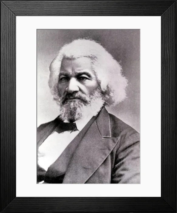 Framed Print : FREDERICK DOUGLASS-Portrait. Courtesy: CSU Archives  /  Everett Collection