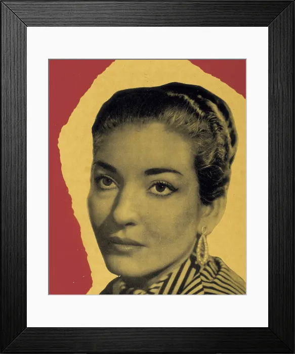 Framed Print : CALLAS, Mara Kalogeropoulos (1923-1977). AISA / Everett Collection**US SALES ONLY**