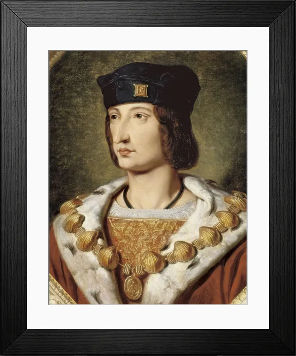 Framed Print : CHARLES VIII of France (1470-1498). Oil on canvas. FRANCE. Versailles. National Museum of Versailles. AISA / Everett Collection**US SALES ONLY**