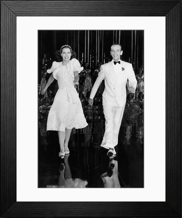 Framed Print : BROADWAY MELODY OF 1940, from left: Eleanor Powell, Fred Astaire, 1940