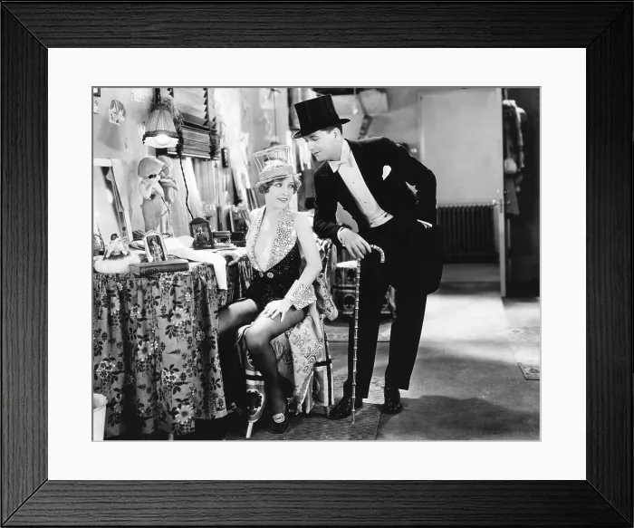 Framed Print : THE BROADWAY MELODY, from left: Bessie Love, Charles King, 1929