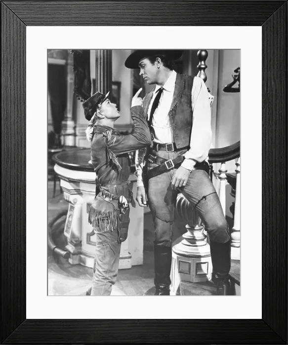 Framed Print : CALAMITY JANE, from left: Doris Day, Howard Keel, 1953
