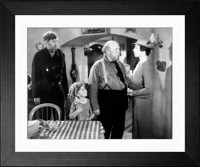 Framed Print : CAPTAIN JANUARY, Slim Summerville, Shirley Temple, Guy Kibbee, Sara Haden, 1936, (c) 20th Century Fox, TM & Copyright  /  Courtesy: Everett Collection