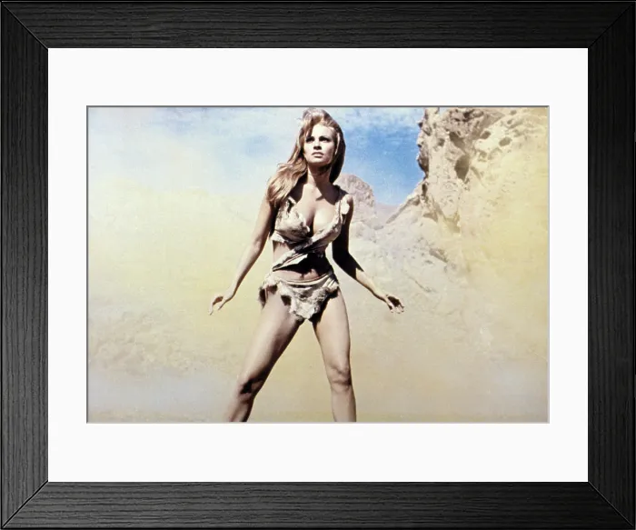 Framed Print : ONE MILLION YEARS, B.C. Raquel Welch, 1966