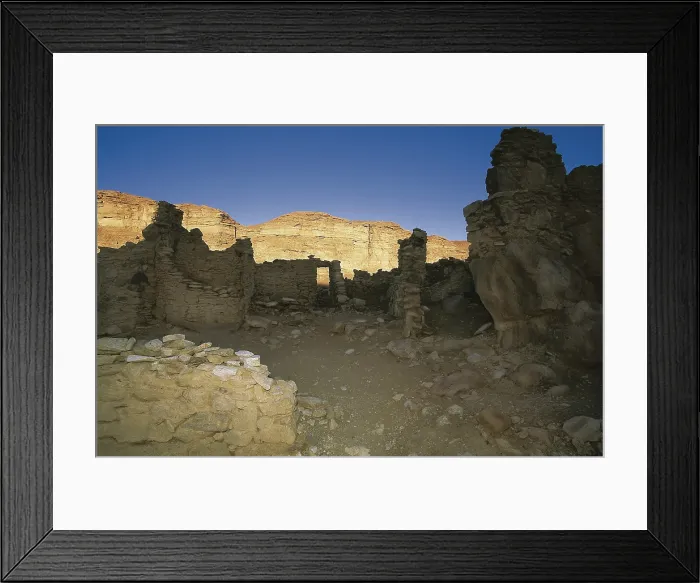 Framed Print : CHILE. ANTOFAGASTA. Calama. Pukhar of Lasana (12th c.), fortress build by the Atacaman Indians. AISA / Everett Collection**US SALES ONLY**