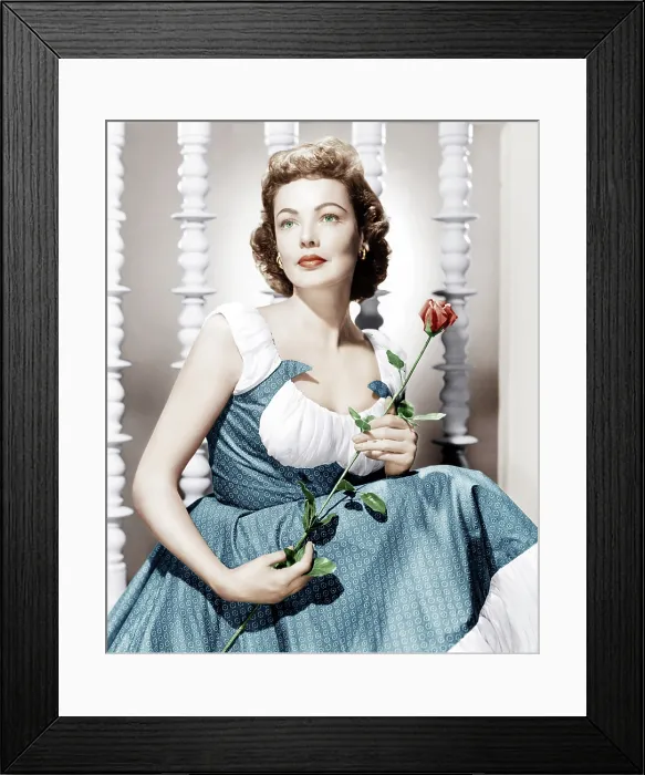 Framed Print : PLYMOUTH ADVENTURE, Gene Tierney, 1952
