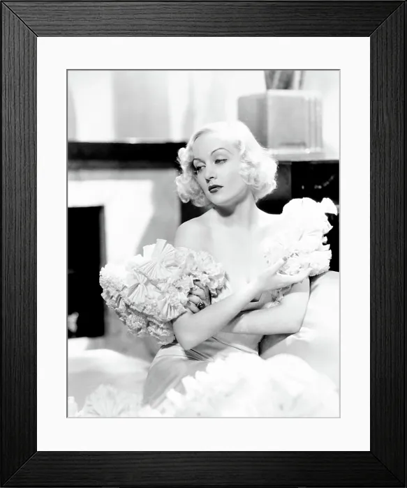 Framed Print : BRIEF MOMENT, Carole Lombard (in a gown by Robert Kalloch), 1933 Framed Print : BRIEF MOMENT, Carole Lombard (in a gown by Robert Kalloch), 1933