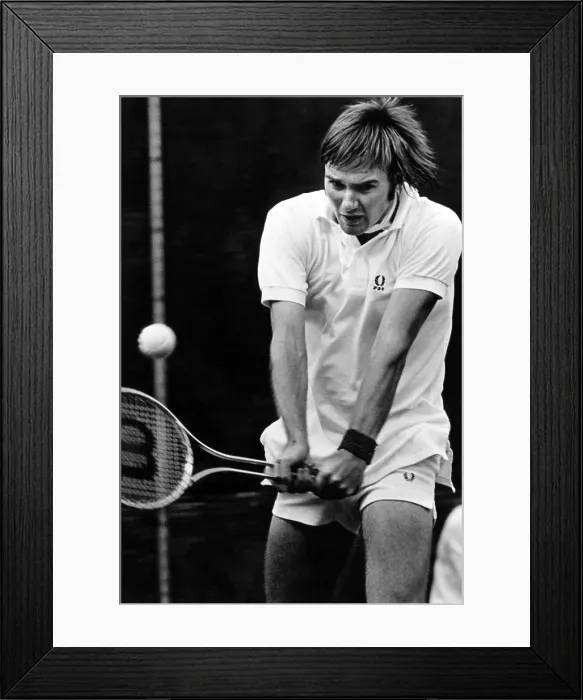 Framed Print : Jimmy Connors, 1974. Courtesy: CSU Archives / Everett Collection