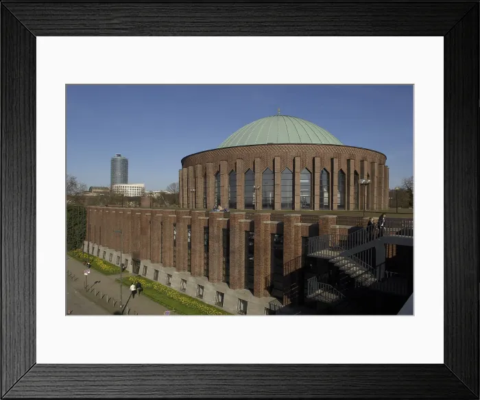 Framed Print : GERMANY. Dsseldorf. Tonhalle, concert hall. Architecture. AISA / Everett Collection**US SALES ONLY**