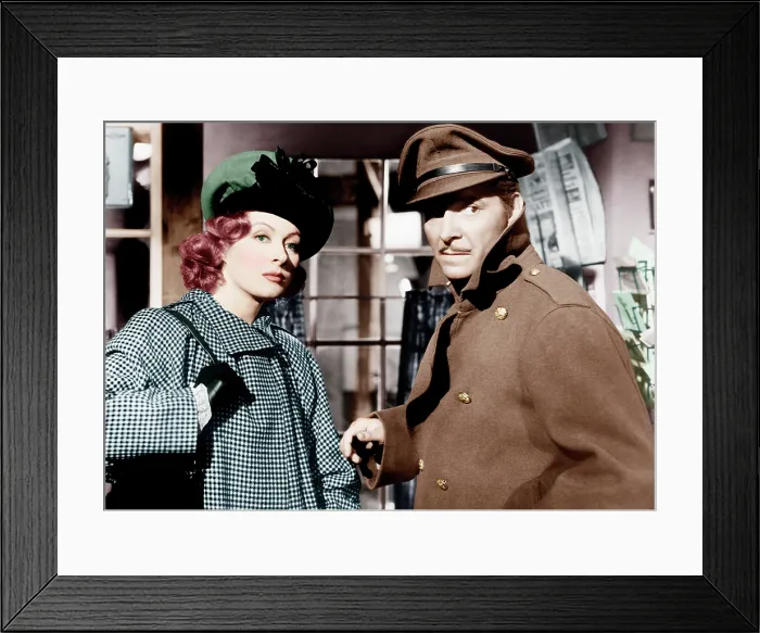 Framed Print : RANDOM HARVEST, from left: Greer Garson, Ronald Colman, 1942