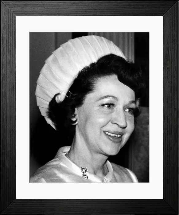 Framed Print : Jeane Dixon, 1966. Courtesy: CSU Archives / Everett Collection