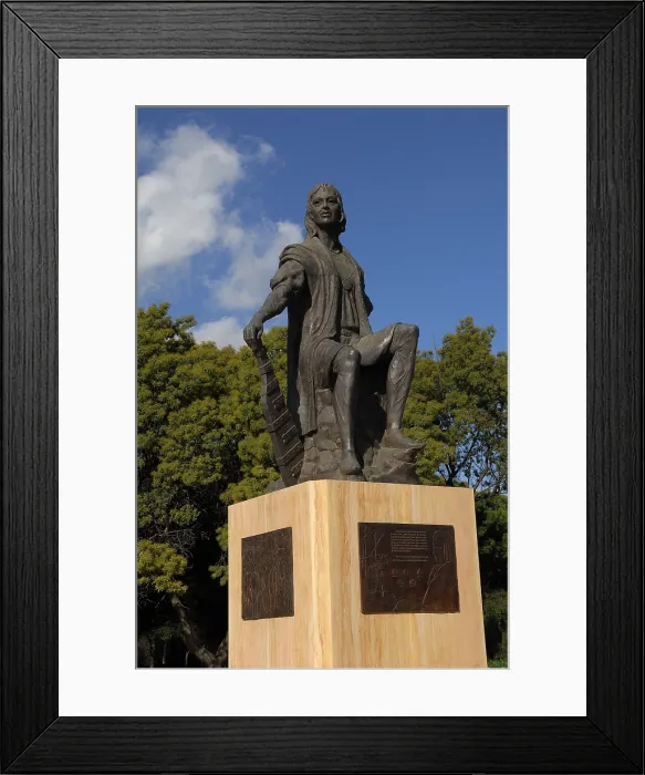 Framed Print : SPAIN. Palos de la Frontera. La Rbida Monastery.. Statue of Christopher Columbus next to the Monastery of La Rbida. Sculpture on bronze. AISA / Everett Collection**US SALES ONLY** Framed Print : SPAIN. Palos de la Frontera. La Rbida Monastery.. Statue of Christopher Columbus next to the Monastery of La Rbida. Sculpture on bronze. AISA / Everett Collection**US SALES ONLY**
