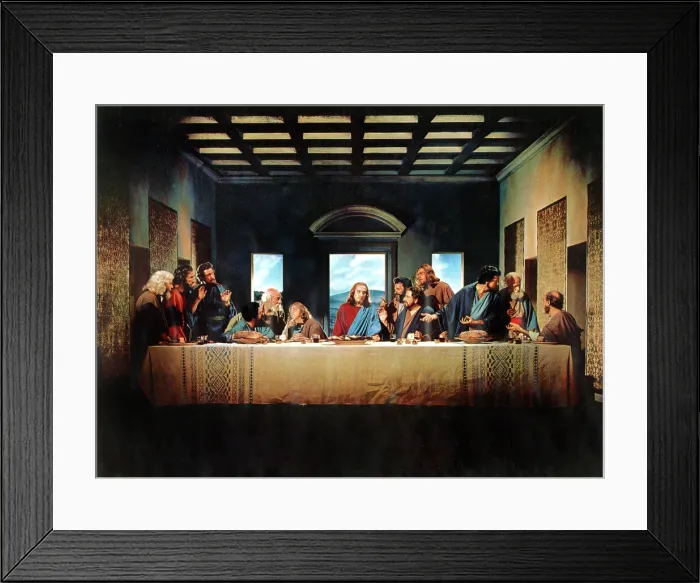 Framed Print : QUO VADIS, The Last Supper, 1951 Framed Print : QUO VADIS, The Last Supper, 1951