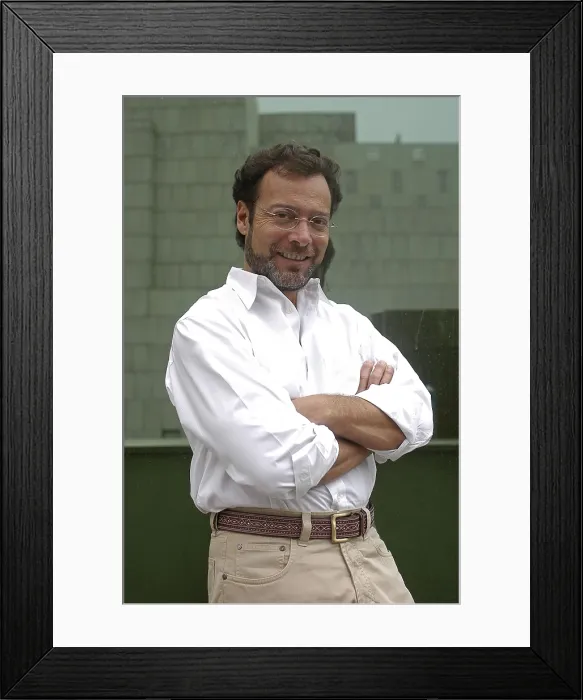 Framed Print : BOTEROJuan Carlos (1960). Writer. 2006. Oscar Elias / AISA / Everett Collection (184531)**US SALES ONLY** Framed Print : BOTEROJuan Carlos (1960). Writer. 2006. Oscar Elias / AISA / Everett Collection (184531)**US SALES ONLY**
