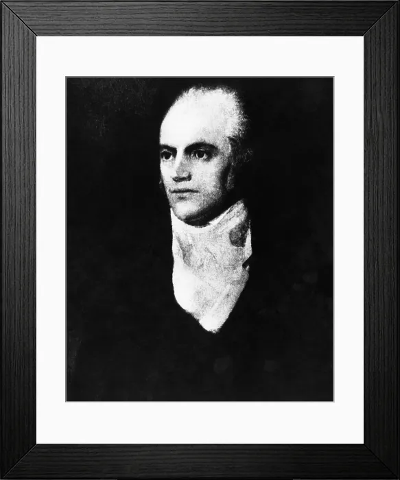 Framed Print : Aaron Burr, circa 1800. Courtesy: CSU Archives / Everett Collection Framed Print : Aaron Burr, circa 1800. Courtesy: CSU Archives / Everett Collection