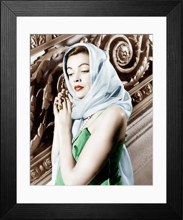 Framed Print : THE RAZOR'S EDGE, Gene Tierney, 1946. 20th Century-Fox Film Corporation, TM & Copyright / courtesy Everett Collection