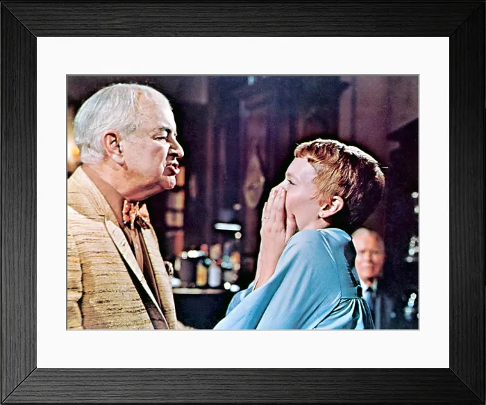 Framed Print : ROSEMARY'S BABY, Sidney Blackmer, Mia Farrow, 1968