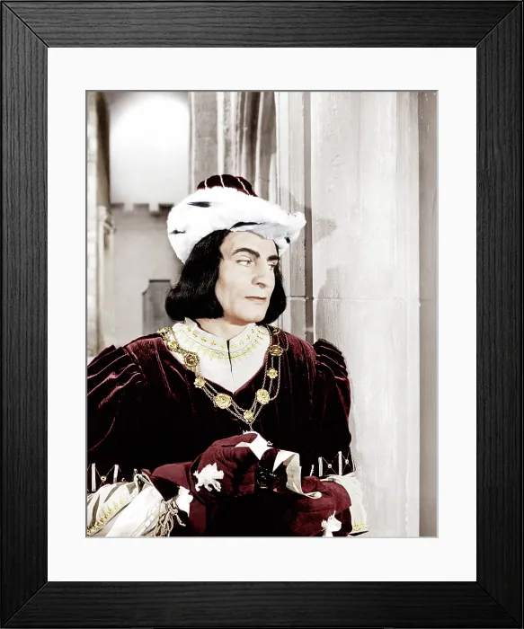Framed Print : RICHARD III, Laurence Olivier, 1955