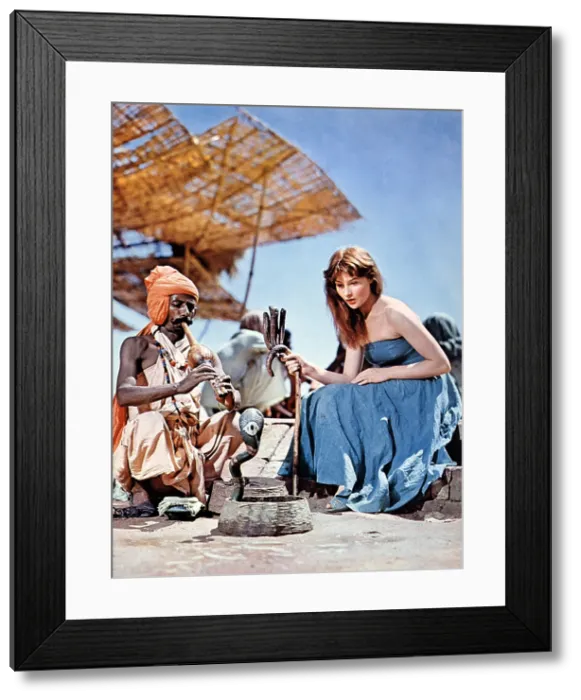 Framed Print : THE RIVER, Adrienne Corri, 1951