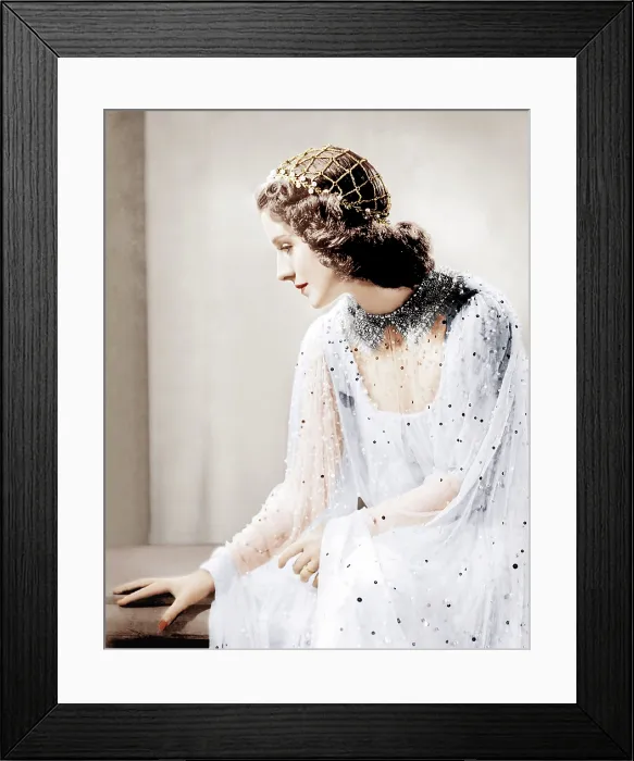 Framed Print : ROMEO AND JULIET, Norma Shearer, 1936