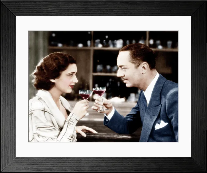 Framed Print : ONE WAY PASSAGE, from left: Kay Francis, William Powell, 1932 Framed Print : ONE WAY PASSAGE, from left: Kay Francis, William Powell, 1932