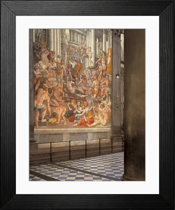 Framed Print : ITALY. Florence. Galleria degli Uffizi (Uffizi Gallery). Room of Perugino and Signorelli. AISA / Everett Collection**US SALES ONLY** Framed Print : ITALY. Florence. Galleria degli Uffizi (Uffizi Gallery). Room of Perugino and Signorelli. AISA / Everett Collection**US SALES ONLY**