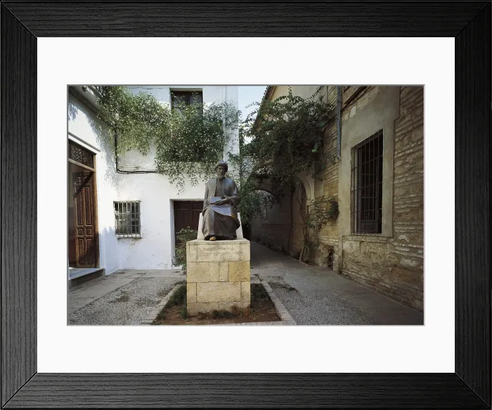 Framed Print : SPAIN. ANDALUSIA. Cordoba. Tiberiades Square (Plaza de Tiberades). Monument to Maimonides. AISA / Everett Collection**US SALES ONLY** Framed Print : SPAIN. ANDALUSIA. Cordoba. Tiberiades Square (Plaza de Tiberades). Monument to Maimonides. AISA / Everett Collection**US SALES ONLY**