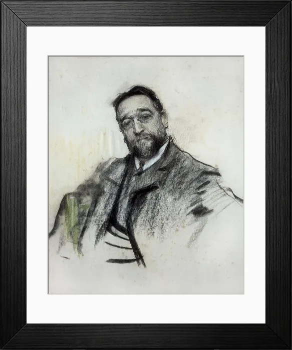 Framed Print : CASAS i CARBO, Ramn (1866-1932). Portrait of Ruperto Chapi. ca. 1904. Modernism. Drawing. SPAIN. Barcelona. National Art Museum of Catalonia Framed Print : CASAS i CARBO, Ramn (1866-1932). Portrait of Ruperto Chapi. ca. 1904. Modernism. Drawing. SPAIN. Barcelona. National Art Museum of Catalonia