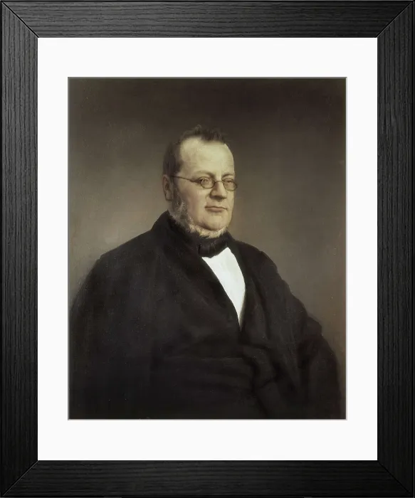 Framed Print : CAVOUR, Camillo Benso, conte di (1810-1861). Romanticism. Oil on canvas. ITALY. Milan. Pinacotheca of Brera. AISA / Everett Collection**US SALES ONLY**
