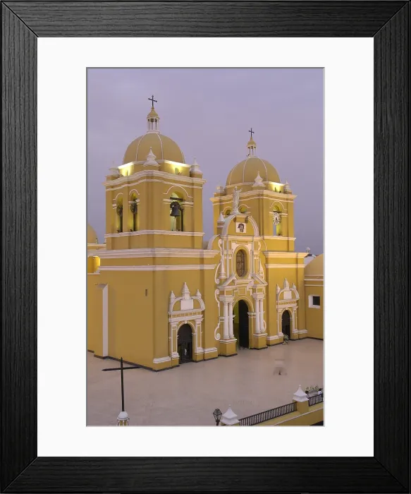 Framed Print : PERU. Trujillo. Cathedral in Arms Square. AISA / Everett Collection**US SALES ONLY** Framed Print : PERU. Trujillo. Cathedral in Arms Square. AISA / Everett Collection**US SALES ONLY**