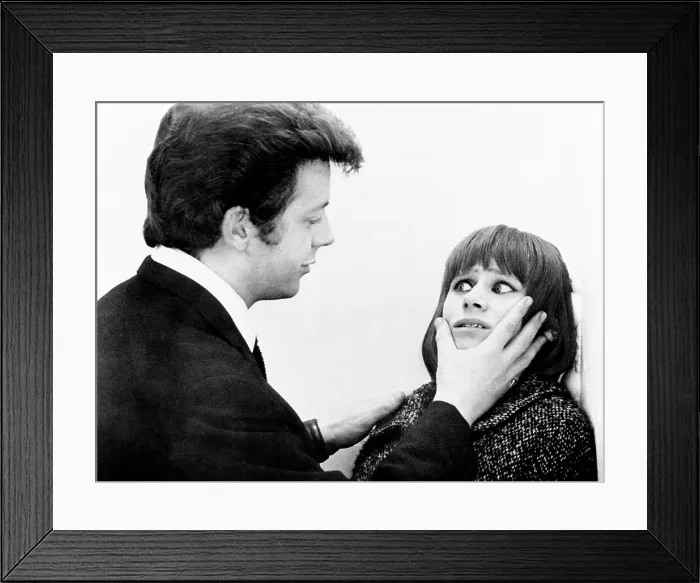 Framed Print : THE KNACK...AND HOW TO GET IT, from left: Ray Brooks, Rita Tushingham, 1965