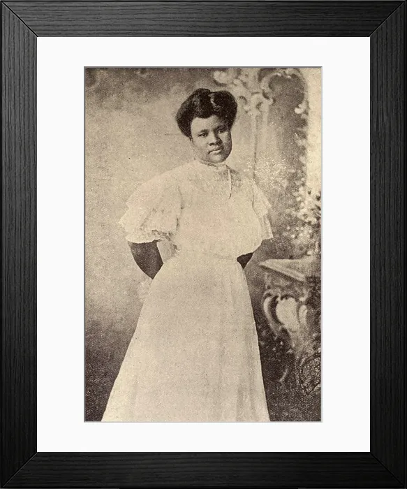 Framed Print : Madame C. J. Walker. ca 1890s Framed Print : Madame C. J. Walker. ca 1890s