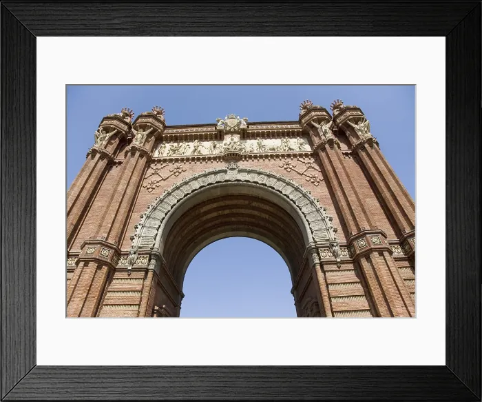 Framed Print : VILASECA I CASANOVAS, Josep (1848-1910). Triumphal Arch. 1888. SPAIN. Barcelona. Triumphal arch. Architecture. AISA / Everett Collection**US SALES ONLY** Framed Print : VILASECA I CASANOVAS, Josep (1848-1910). Triumphal Arch. 1888. SPAIN. Barcelona. Triumphal arch. Architecture. AISA / Everett Collection**US SALES ONLY**