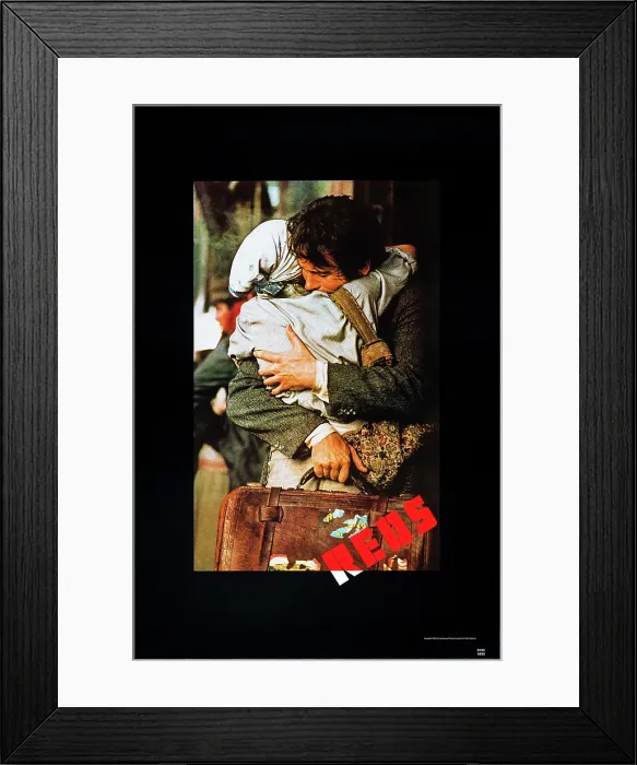 Framed Print : REDS, Diane Keaton, Warren Beatty, 1981, (c) Paramount Pictures /  Courtesy: Everett Collection