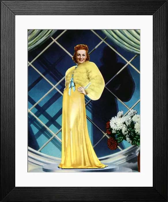 Framed Print : THE RAGE OF PARIS, Danielle Darrieux, 1938 Framed Print : THE RAGE OF PARIS, Danielle Darrieux, 1938