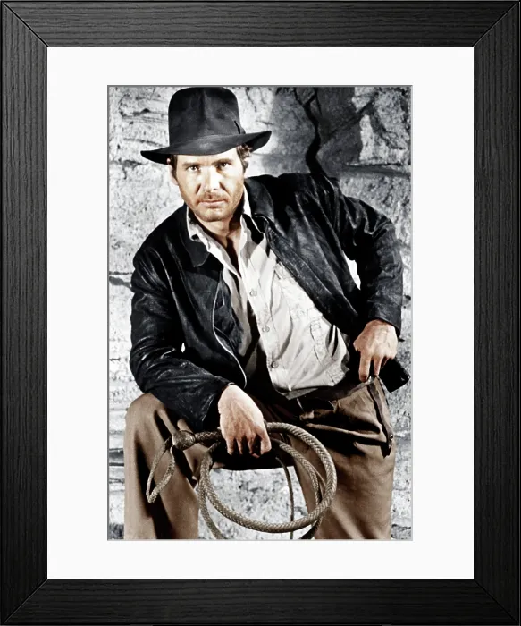 Framed Print : RAIDERS OF THE LOST ARK, Harrison Ford, 1981. Paramount / courtesy Everett Collection