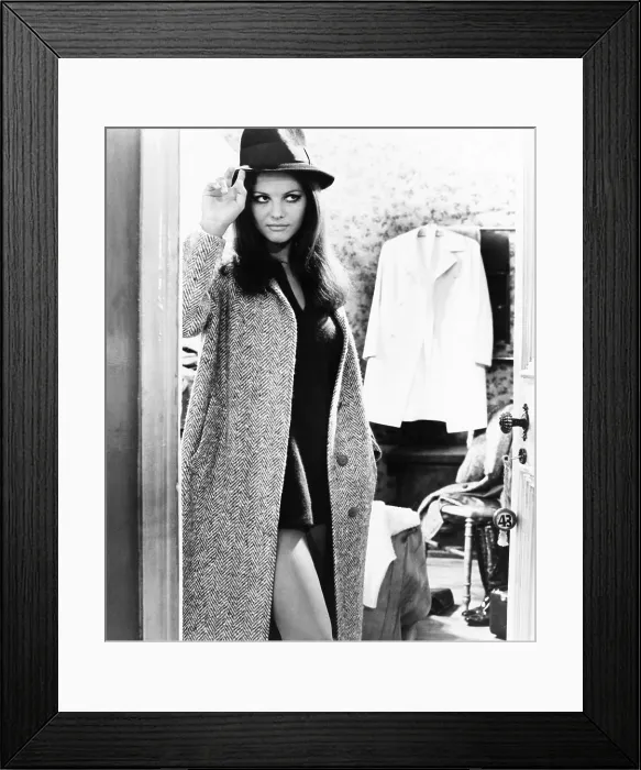 Framed Print : A FINE PAIR, (aka RUBA AI PROSSIMO TUO), Claudia Cardinale, 1968