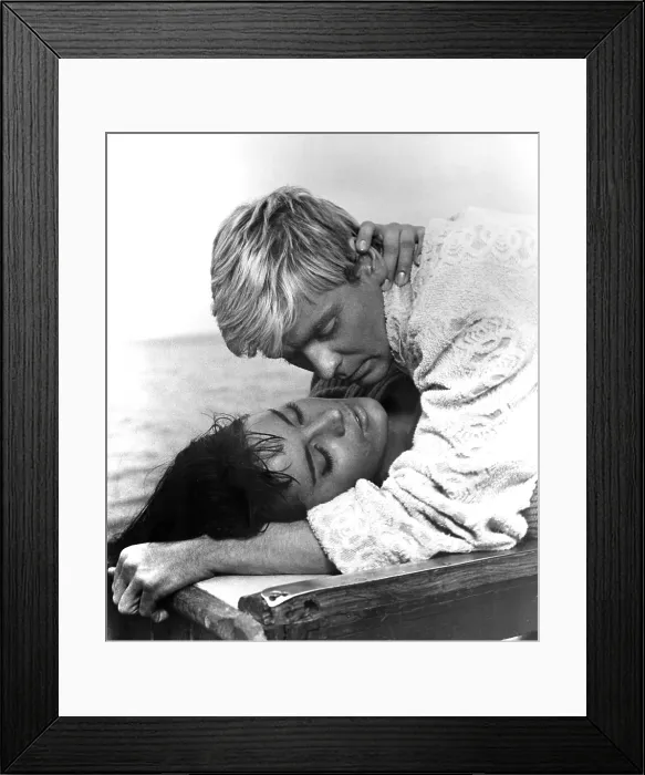 Framed Print : KNIFE IN THE WATER, Jolanta Umecka, Zygmunt Malanowicz, 1962