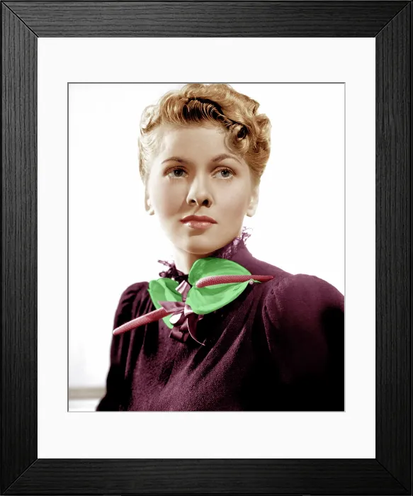 Framed Print : REBECCA, Joan Fontaine, 1940