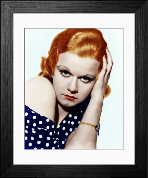 Framed Print : RED-HEADED WOMAN, Jean Harlow, 1932
