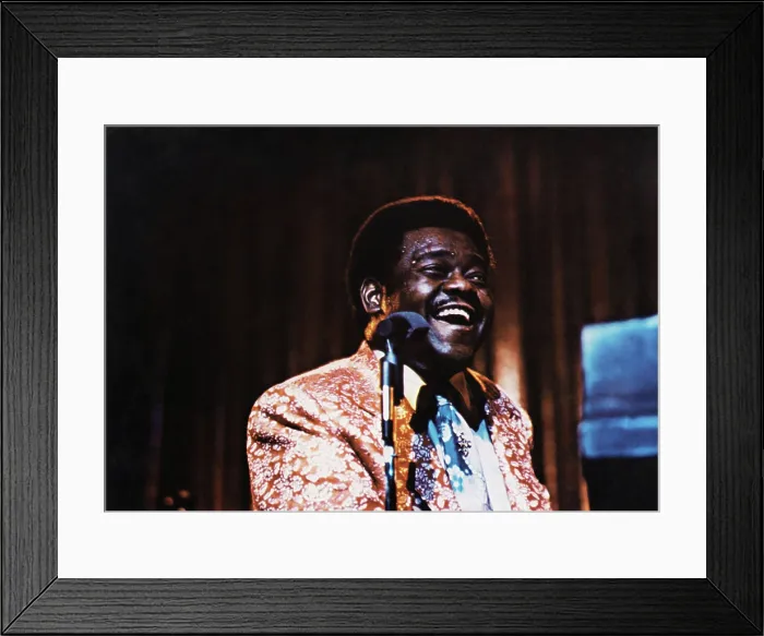 Framed Print : LET THE GOOD TIMES ROLL, Fats Domino, 1973