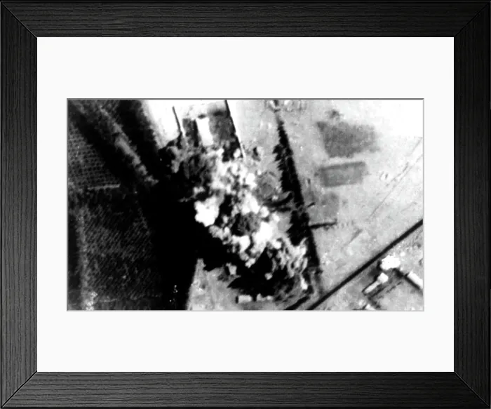 Framed Print : Arab-Israeli War, Israeli Army strikes against Egyptian installations, Inshas, Egypt, February 8, 1970. Courtesy: CSU Archives  /  Everett Collection