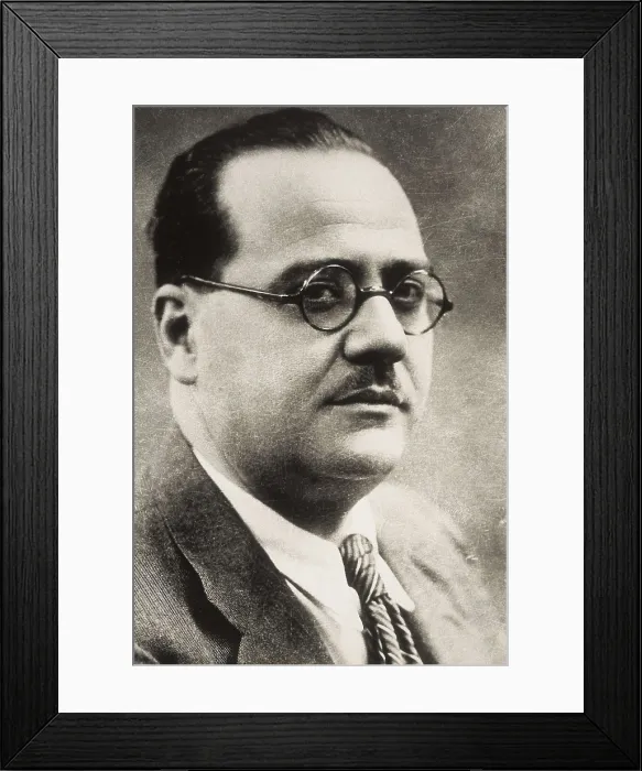 Framed Print : NEGRIN LOPEZ, Juan (1892-1956). Juan Negrn. AISA / Everett Collection**US SALES ONLY**