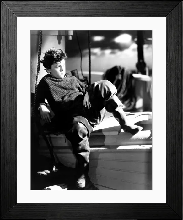 Framed Print : CAPTAINS COURAGEOUS, Freddie Bartholomew, 1937