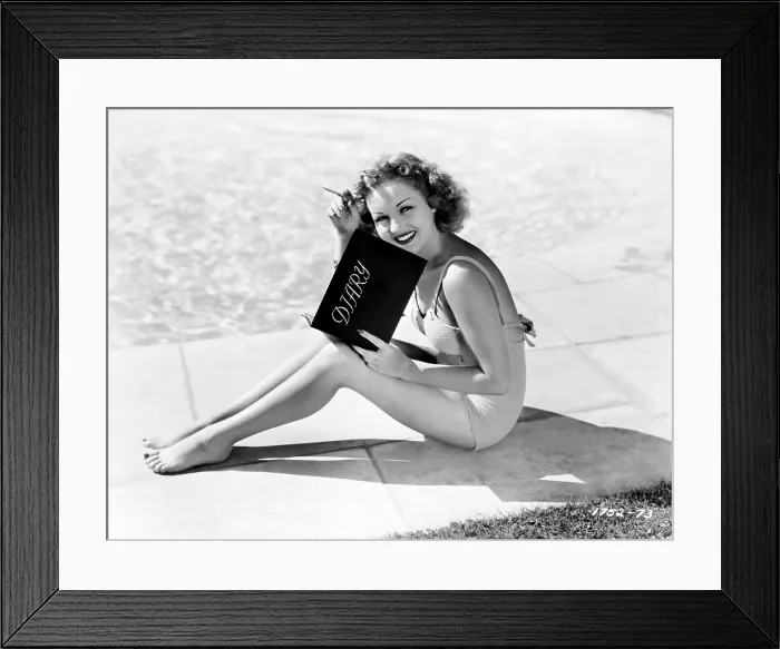 Framed Print : CAMPUS CONFESSIONS, Betty Grable, 1938 Framed Print : CAMPUS CONFESSIONS, Betty Grable, 1938